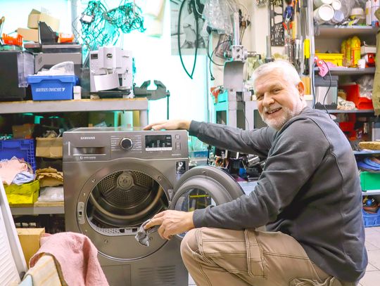 Nazywam się Henryk Zając i od 42 lat naprawiam pralki...