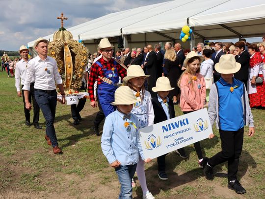 Niwki z nagrodą na dożynkach wojewódzkich w konkursie "Piękna Wieś Opolska"