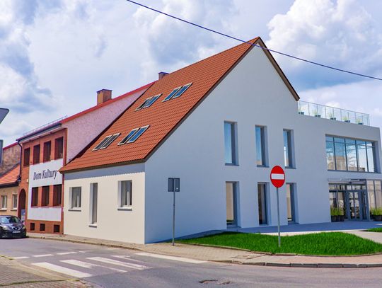 projekt budynku Bioteki