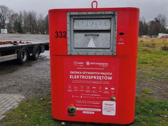 Nowe kontenery na elektroodpady w gminie Zawadzkie