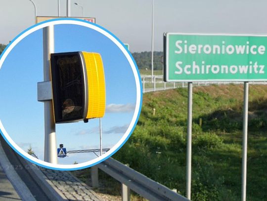 Nowy fotoradar w Sieroniowicach już działa. Jaki jest limit prędkości?