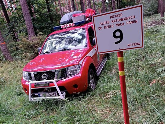 Ochotnicy ze Staniszcz Wielkich oznakowali rzekę. Jest bezpieczniej