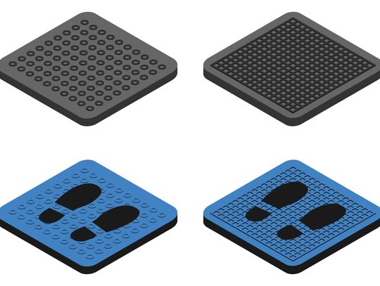 Ochrona przed poślizgnięciem się oraz przenoszeniem zarazków