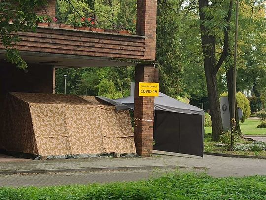 Oddział dla chorych na Covid w Strzelcach