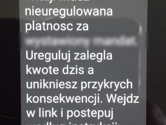 Oszuści podszywają się pod firmy i wysyłają fałszywe smsy