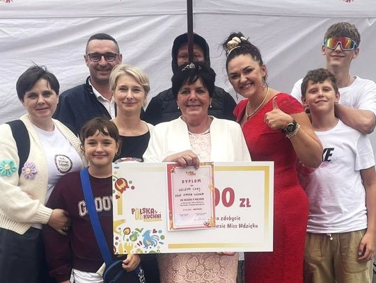 Pani Helena Chaj z Zimnej Wódki w konkursie Miss Wdzięku pokazała szyk!