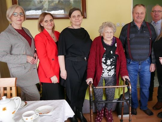 Pani Maria z Grodziska skończyła 95 lat. Składamy najlepsze życzenia