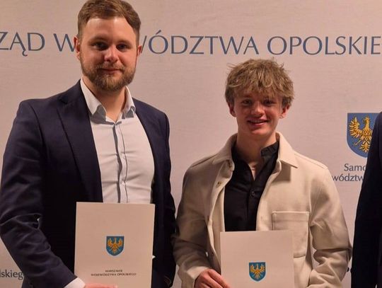 Patryk Wittek wśród najlepszych sportowców regionu. Doceniono też trenera