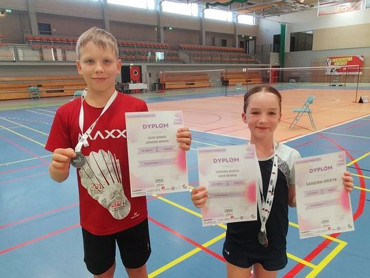 Pierwsze medale badmintonistów z MKS Strzelce Opolskie w nowym sezonie