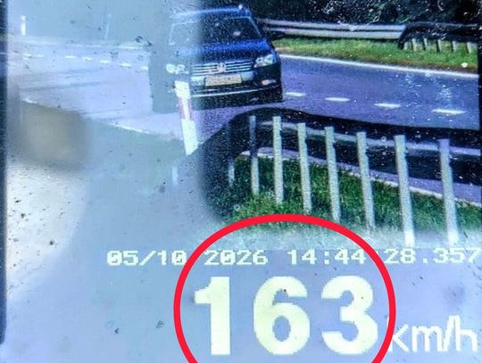 Tyle nie wolno jechać nawet na autostradzie. 33-latek pędził drogą wojewódzką