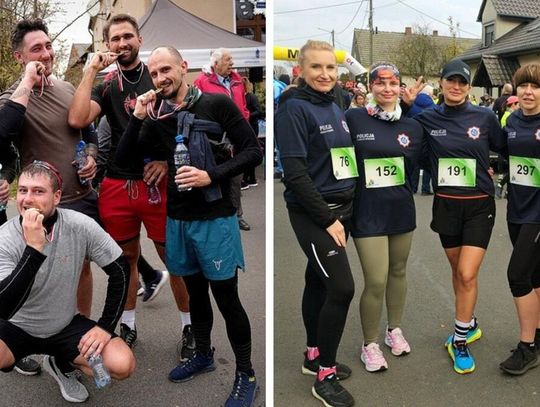 Pobiegli dla Marcinka. Wśród zawodników nie brakowało mundurowych