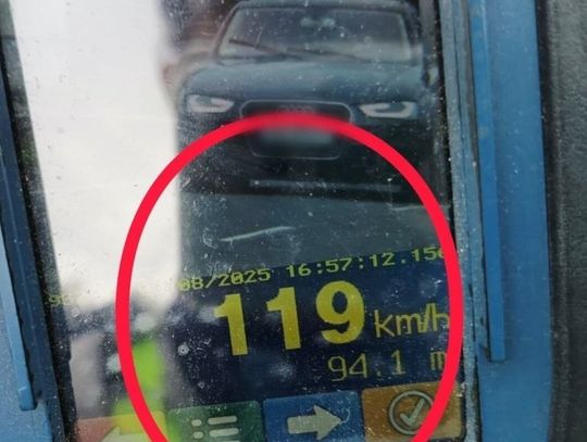 Pędzili zdecydowanie za szybko. Piraci drogowi zatrzymani w Ujeździe