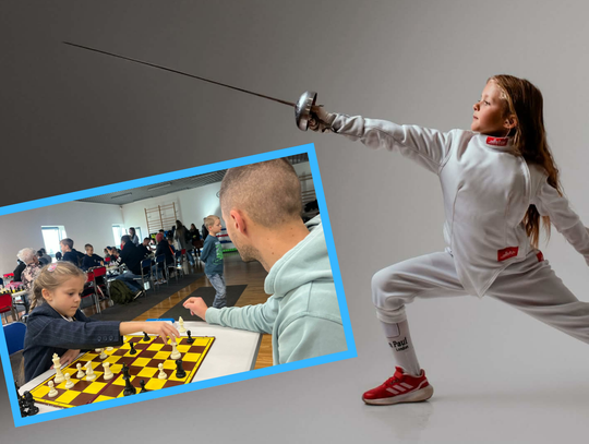 Szermierka i szachy – świat siedmioletniej Poli Szermierka i szachy – świat siedmioletniej Poli