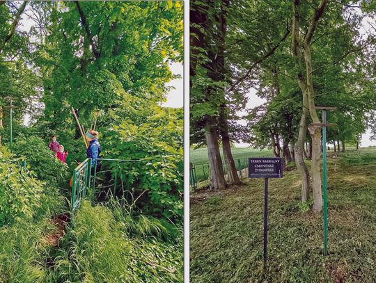 Posprzątali cmentarz żydowski