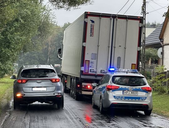 Tiry rozjeżdżają wsie. Wszystko przez budowę ronda w Strzelcach Opolskich