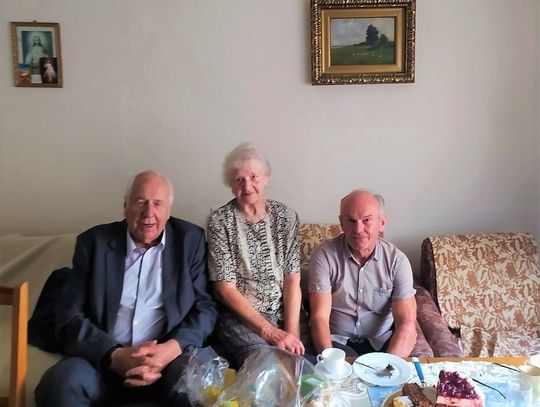 Serdeczności dla mieszkanki Zawadzkiego. Jubilatka świętowała 95. urodziny