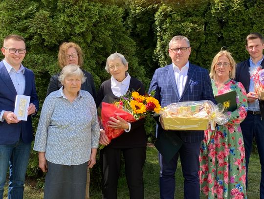 Serdeczności dla pani Agnieszki Smykalli, 90-latki z sołectwa Niwki