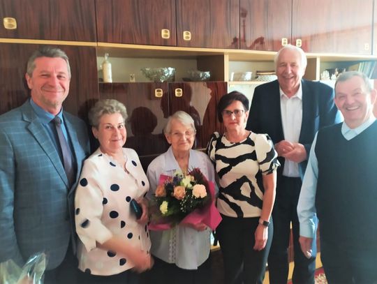 Serdeczności dla pani Heleny z Zawadzkiego. Jubilatka świętowała 95. urodziny