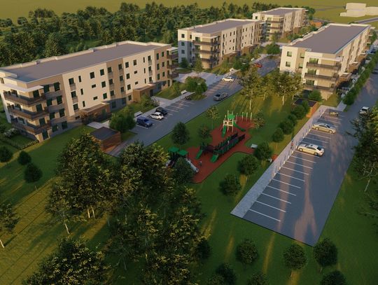 SIM w Ujeździe: Kiedy ruszy budowa bloków?