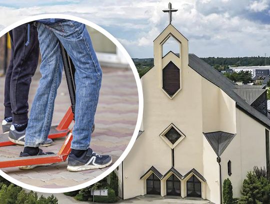 Skandal w Strzelcach Opolskich. Urządzili sobie skatepark w kościele!