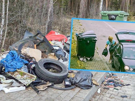 Śmieciarze bez skrupułów – nie boją się fotopułapek