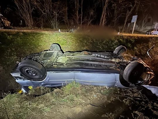 Śmiertelny wypadek na drodze pod Lichynią. Nie żyje 20-letni kierowca