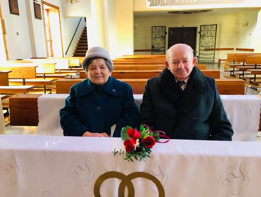 65 lat wspólnej drogi. Państwo Makosz z Lichyni świętowali żelazne gody