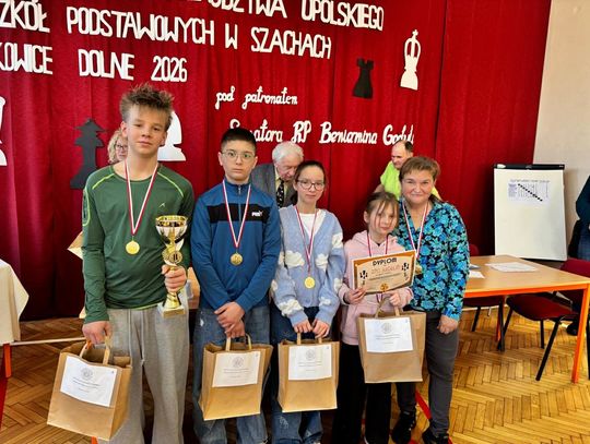 Sukces młodych szachistów z Kadłuba. Zostali wicemistrzami Opolszczyzny! Sukces młodych szachistów z Kadłuba. Zostali wicemistrzami Opolszczyzny!