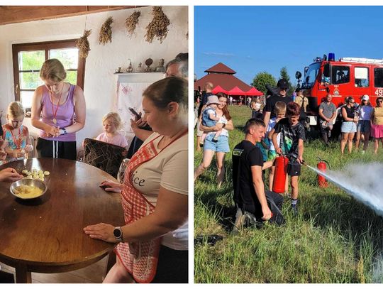 Festyn Gąski w Gąsiorowicach. Mieszkańcy bawili się i pomagali strażakom