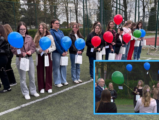 Balon z Zawadzkiego doleciał do Zabrza. To już tradycja maturzystów