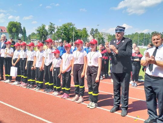 Strażacka rywalizacja na stadionie w Strzelcach Opolskich