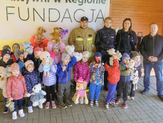 Strażacy z Kalinowic inspirują najmłodszych. To była udana akcja