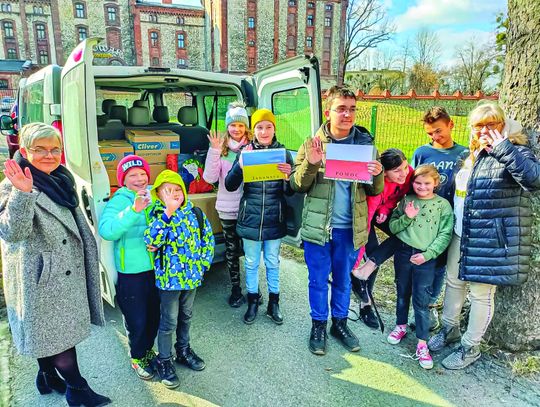 Strzelecka "Ósemka" włączyłą się w pomoc Ukrainie. "Żona się popłakała"