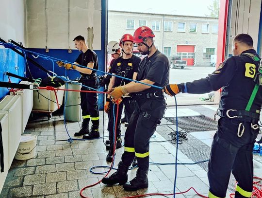 Szkolenie strażaków z Kolonowskiego i Staniszcz Wielkich. Czego się uczyli?
