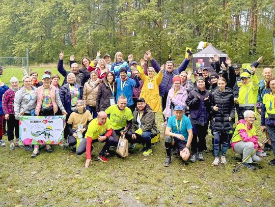 Biegali tam i nazod. Pierwsza taka impreza w Szczepanku!