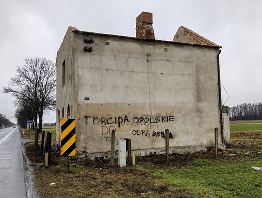 Tak niedawno wyglądało wnętrze posterunku służby celnej w Suchej. Teraz to sterta gruzu!