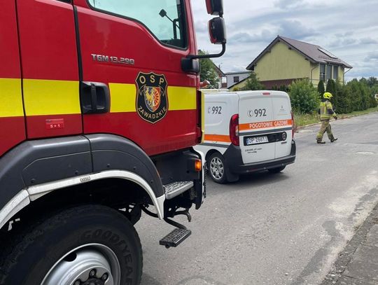 Uszkodzenie gazociągu w Zawadzkiem. Trwa naprawa