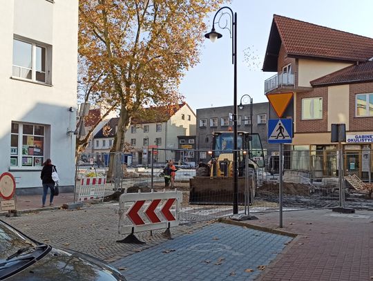 Utrudnienia dla kierowców. Od dzisiaj skrzyżowanie w centrum Strzelec jest zamknięte