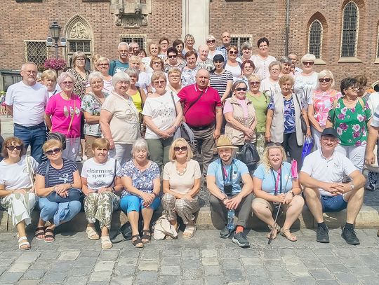 Seniorzy z gminy Ujazd odkrywali uroki Wrocławia