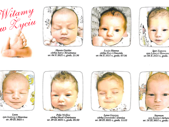 W naszym tygodniku ponownie znajdziecie zdjęcia nowo narodzonych dzieci w strzeleckim szpitalu
