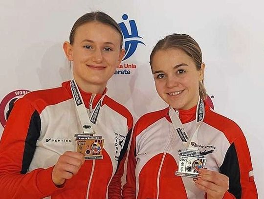 Wiktoria Grejner i Natalia Kurzacz z Nidana Zawadzkie z kolejnymi medalami