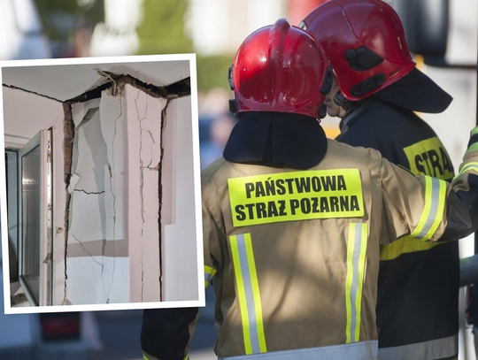 Wybuch gazu w Błotnicy Strzeleckiej. Lokator z oparzeniami trafił do szpitala