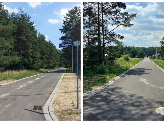 Zakończono budowę ulic Kasztanowej  i Klonowej w Jemielnicy