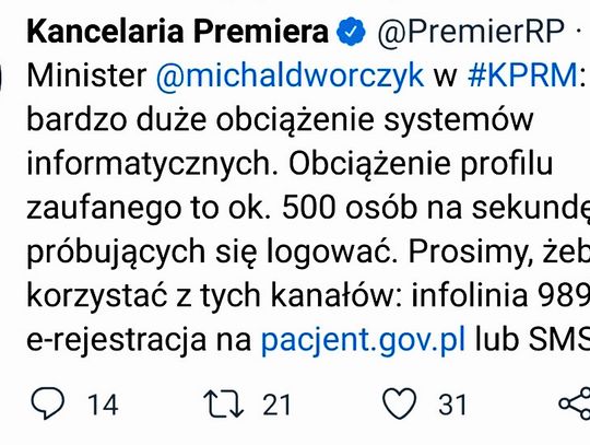 Zamieszanie ze szczepieniami...