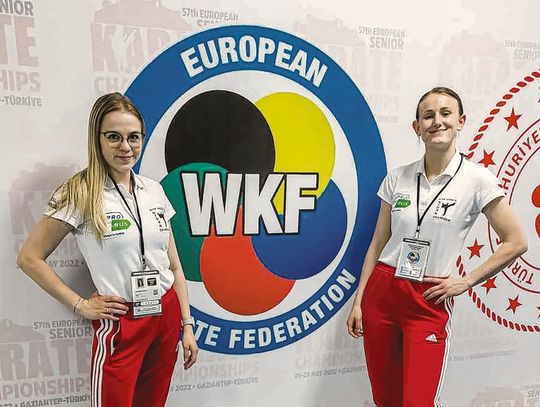 Zawodniczki z Zawadzkiego reprezentowały Polskę w Mistrzostwach Europy w karate
