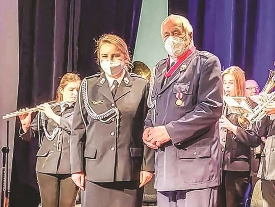 Zjazd strażaków z całego powiatu. Józef Swaczyna odznaczony Złotym Znakiem Związku 