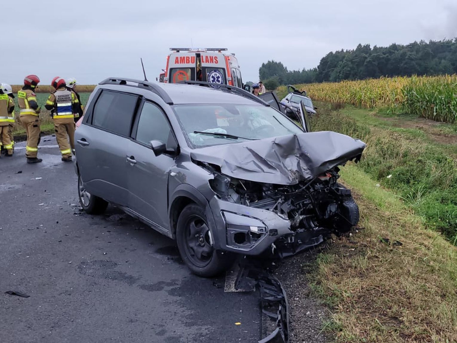 Dwa Groźne Wypadki W Strzelcach Opolskich Są Poszkodowani 4062