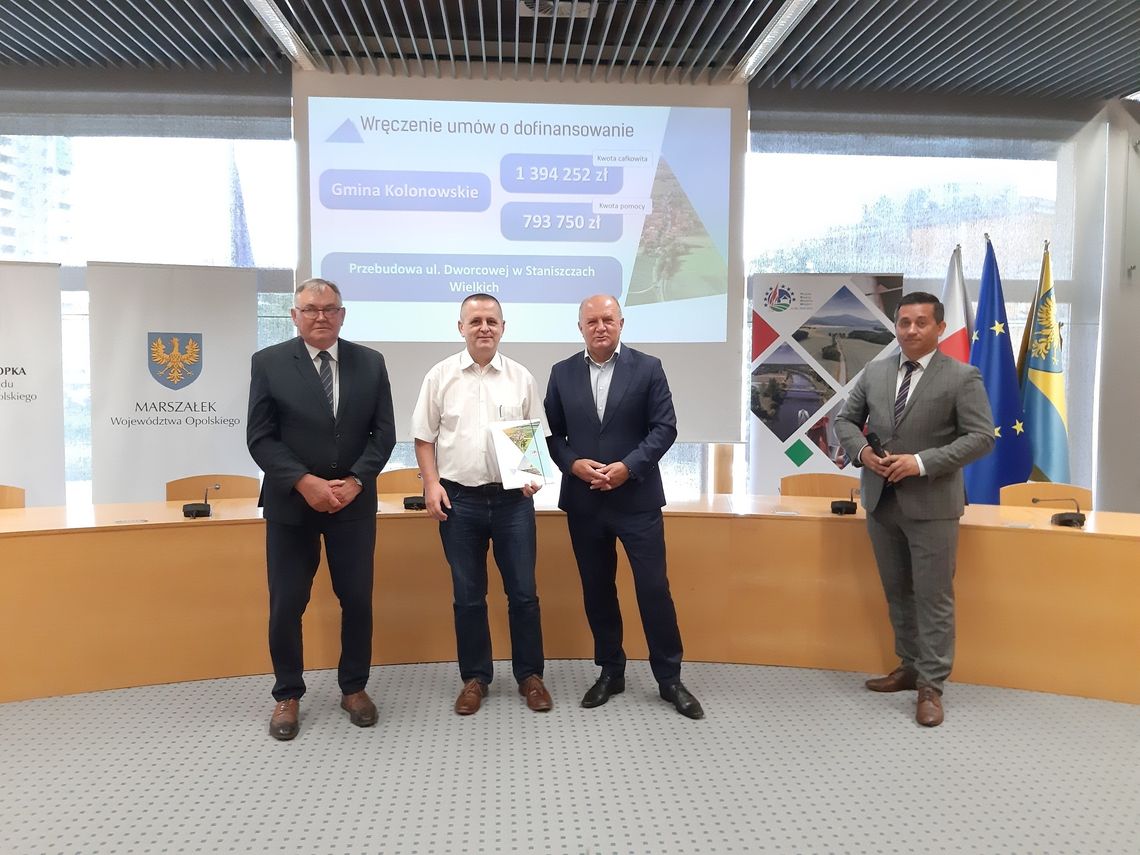 75 proc. dróg w gminie Kolonowskie jest już gotowe