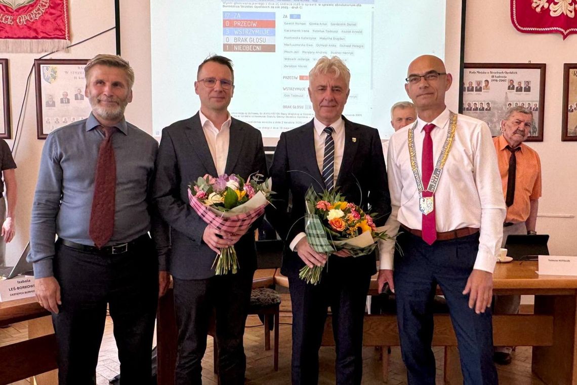 Absolutorium, wotum zaufania i podwyżka dla burmistrza Strzelec Opolskich