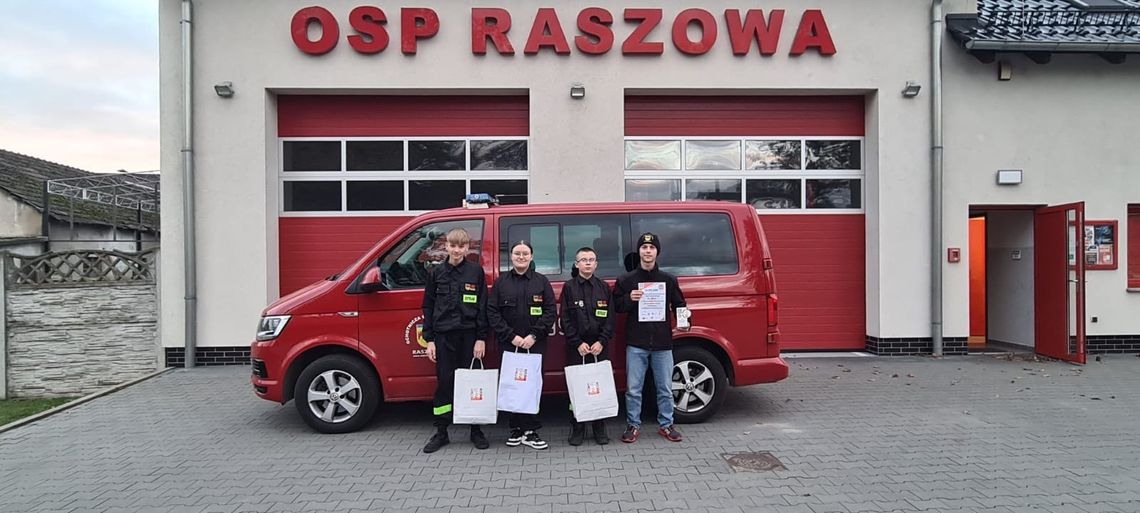 Aktywny czas młodych druhów z OSP w Raszowej